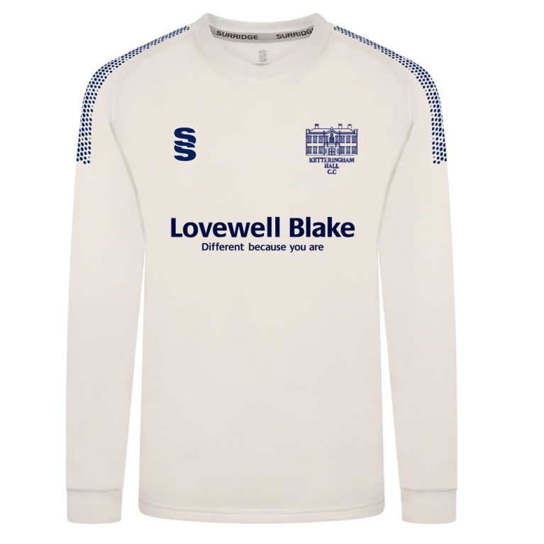 KETTERINGHAM HALL CC BLAST LONG SLEEVE WOMEN'S SWEATER - Ivory