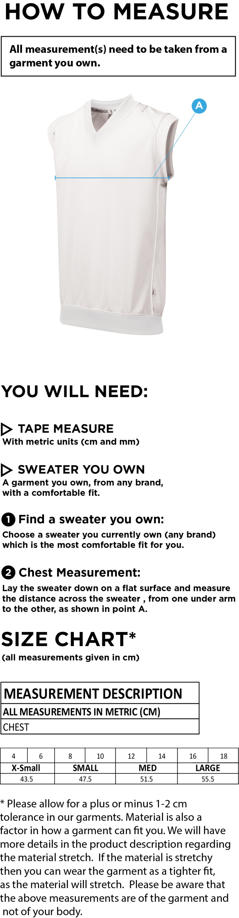 KETTERINGHAM HALL CC BLAST SLEEVELESS WOMENS SWEATER-Ivory - Size Guide